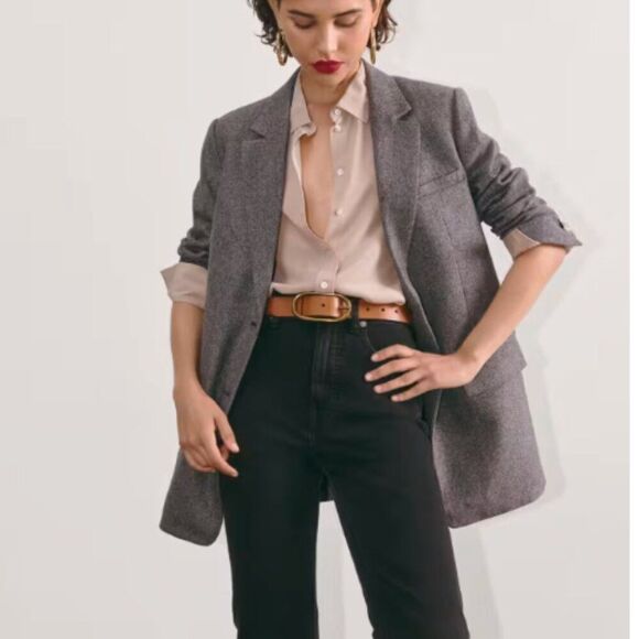 Everlane The Way-High Slim Jean Straight Size 27 Short - Picture 12 of 13